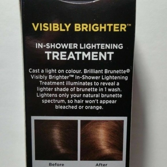 6 John Frieda Visibly Brighter Brunette Shower Lightening Treatment DISCONTINUED - Picture 7 of 12